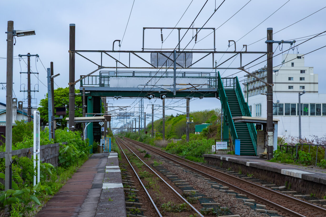 JR室蘭本線・糸井駅（北海道：2025年5月）