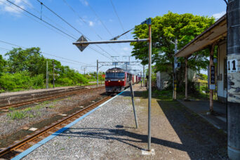 JR室蘭本線・竹浦駅(北海道:2025年5月)
