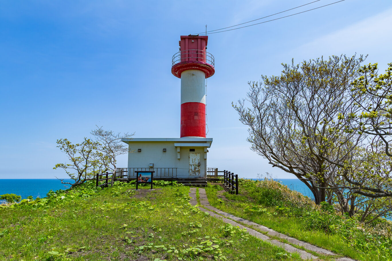 胆振・白老・アヨロ鼻灯台（北海道：2025年5月）