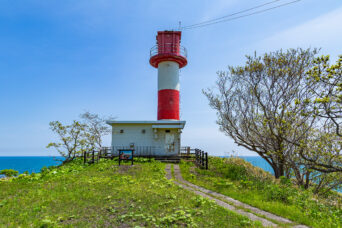 胆振・白老・アヨロ鼻灯台(北海道:2025年5月)