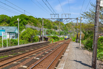 JR室蘭本線・富浦駅(北海道:2025年5月)