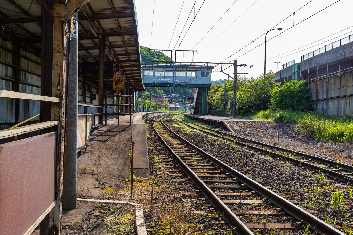 JR室蘭本線・輪西駅（北海道：2025年5月）