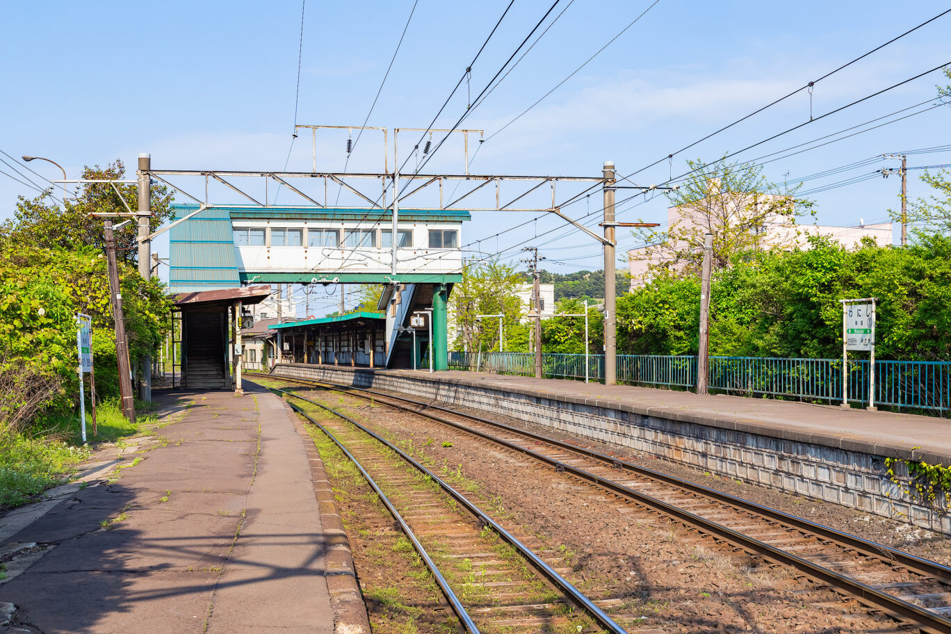 JR室蘭本線・輪西駅（北海道：2025年5月）
