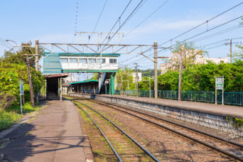 JR室蘭本線・輪西駅(北海道:2025年5月)