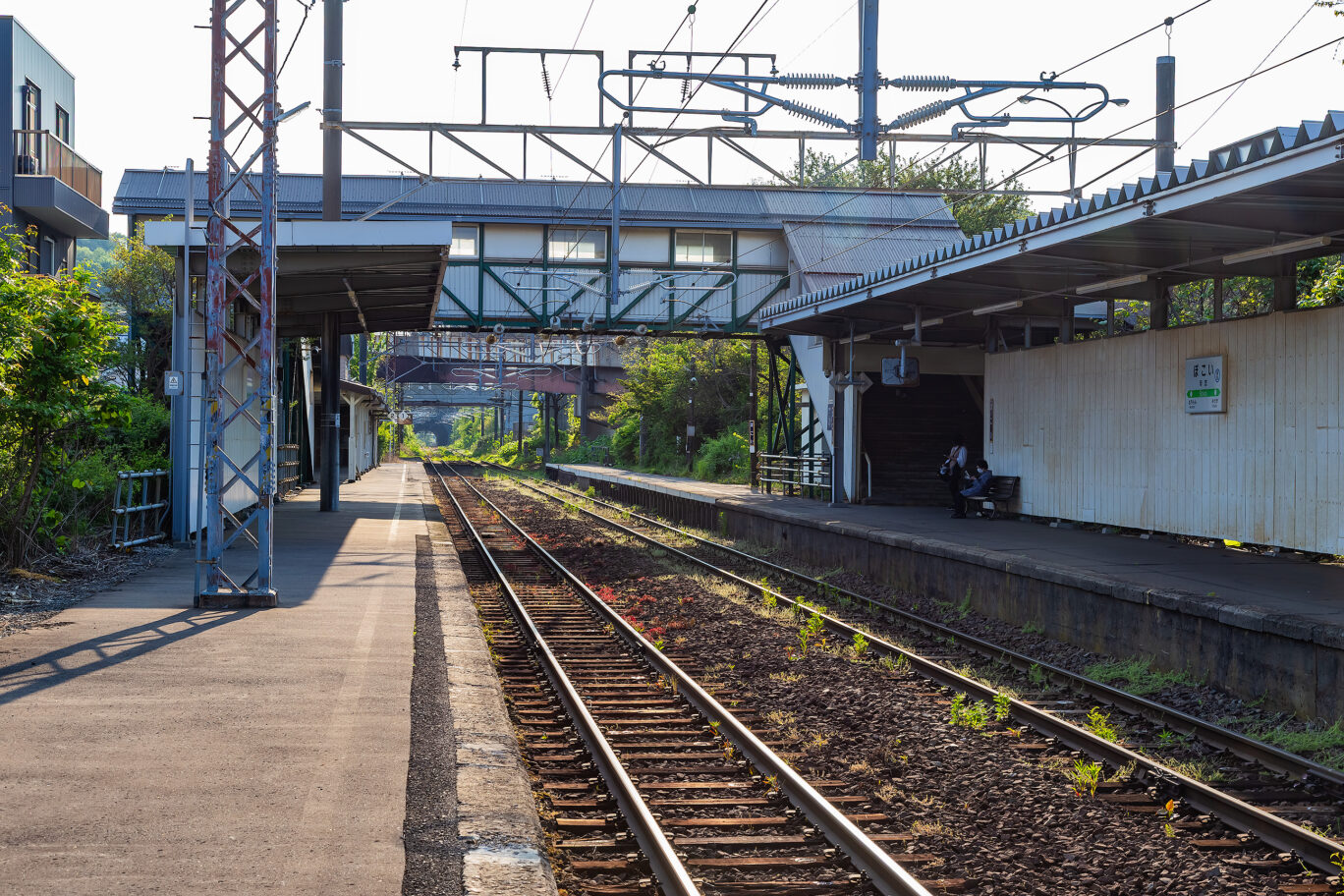 JR室蘭本線・母恋駅（北海道：2025年5月）