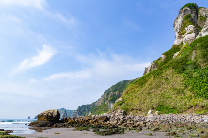 胆振・室蘭・イタンキ浜（北海道：2025年5月）