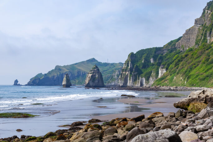 胆振・室蘭・イタンキ浜（北海道：2025年5月）