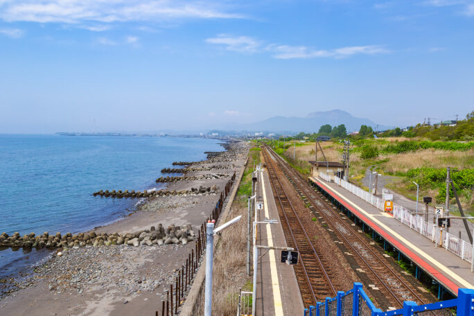 JR室蘭本線・北舟岡駅（北海道：2025年5月）