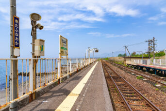 JR室蘭本線・北舟岡駅(北海道:2025年5月)