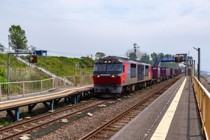 JR室蘭本線・北舟岡駅（北海道：2025年5月）