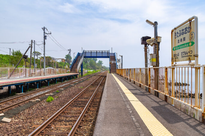 JR室蘭本線・北舟岡駅（北海道：2025年5月）