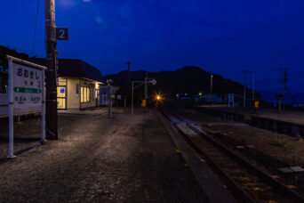 JR室蘭本線・大岸駅(北海道:2025年5月)
