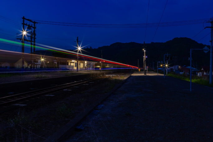 JR室蘭本線・大岸駅（北海道：2025年5月）