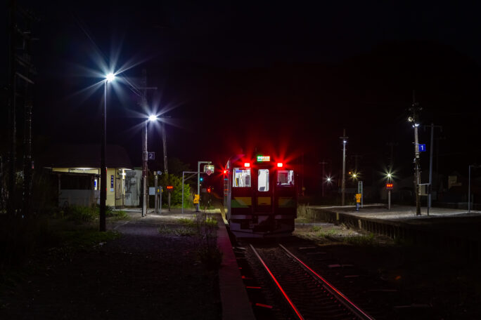 JR室蘭本線・大岸駅（北海道：2025年5月）