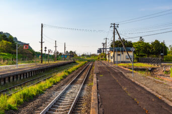 JR室蘭本線・礼文駅(北海道:2025年5月)