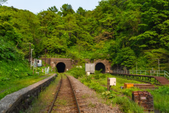 JR室蘭本線・小幌駅(北海道:2025年5月)
