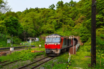 JR室蘭本線・小幌駅(北海道:2025年5月)