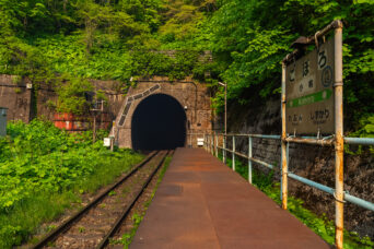 JR室蘭本線・小幌駅(北海道:2025年5月)