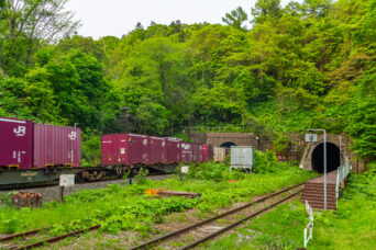 JR室蘭本線・小幌駅(北海道:2025年5月)