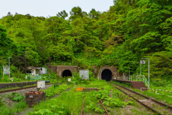 JR室蘭本線・小幌駅(北海道:2025年5月)