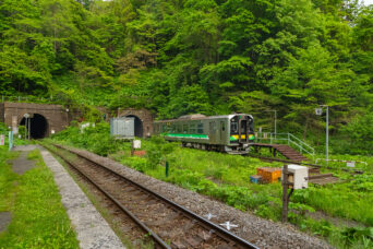 JR室蘭本線・小幌駅(北海道:2025年5月)