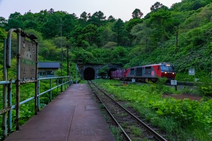 JR室蘭本線・小幌駅(北海道:2025年5月)