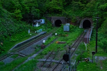 JR室蘭本線・小幌駅(北海道:2025年5月)