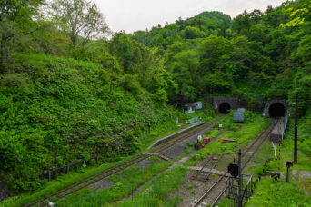JR室蘭本線・小幌駅(北海道:2025年5月)