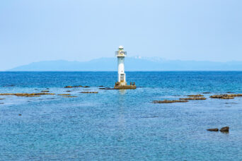 後志・寿都・大丸磯灯台(北海道:2025年5月)