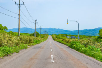 後志・寿都・月越峠付近(北海道:2025年5月)