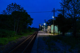 JR函館本線・二股駅(北海道:2025年5月)