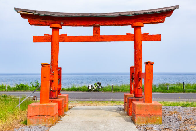 後志・寿都・島古丹集落・稲荷神社（北海道：2025年5月）