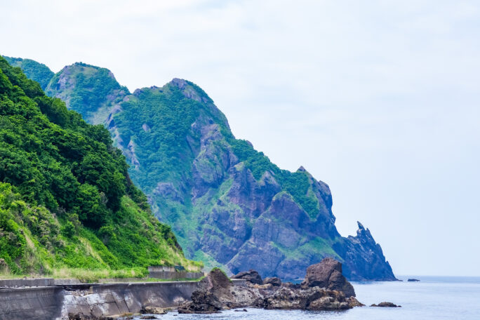 後志・岩内・雷電海岸（北海道：2025年5月）