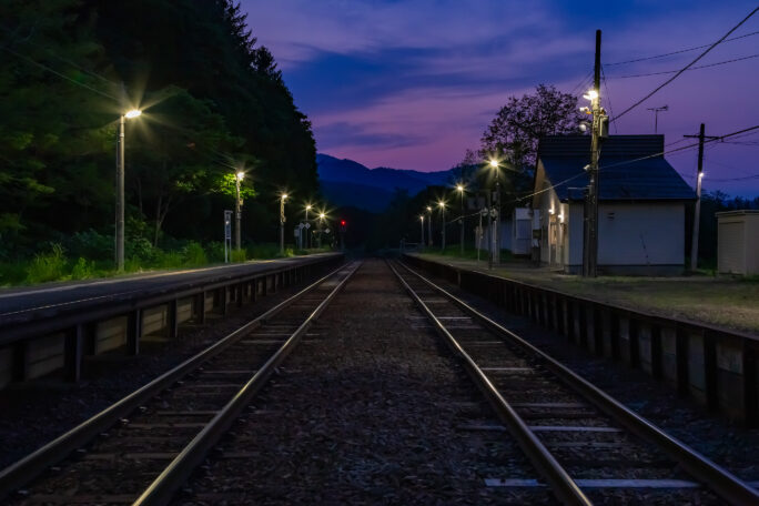 JR函館本線・銀山駅（北海道：2025年5月）