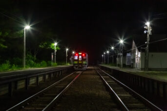 JR函館本線・銀山駅(北海道:2025年5月)