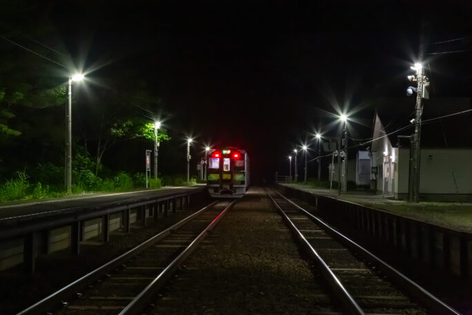 JR函館本線・銀山駅（北海道：2025年5月）