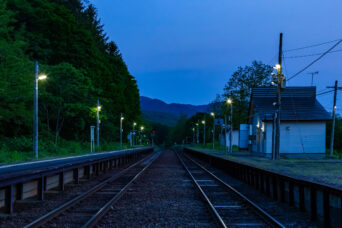 JR函館本線・銀山駅（北海道：2025年6月）