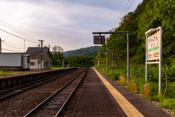 JR函館本線・銀山駅（北海道：2025年6月）