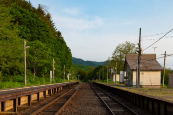 JR函館本線・銀山駅（北海道：2025年6月）