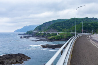 後志・積丹半島・神恵内・弁財澗付近（北海道：2025年6月）