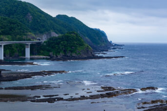 後志・積丹半島・神恵内・弁財澗付近（北海道：2025年6月）