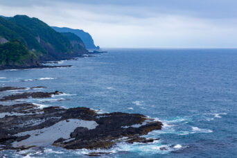 後志・積丹半島・神恵内・弁財澗付近（北海道：2025年6月）