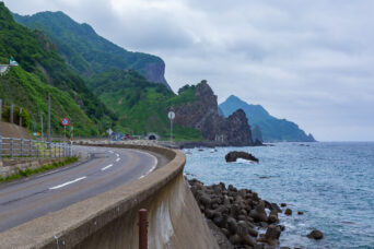 後志・積丹半島・神恵内・川白付近（北海道：2025年6月）