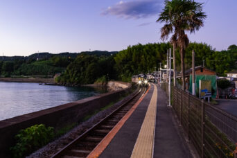 JR大村線・千綿駅(長崎県:2025年7月)