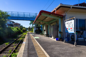 JR大村線・小串郷駅(長崎県:2025年7月)
