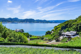 時津・崎野半島・崎野集落(長崎県:2025年7月)