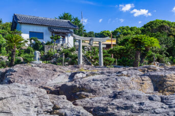 長与・堂崎半島・堂崎ノ鼻・南無観世音菩薩(長崎県:2025年7月)
