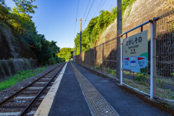 JR長崎本線・東園駅(長崎県:2025年7月)