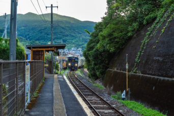 JR長崎本線・東園駅(長崎県:2025年7月)
