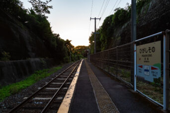 JR長崎本線・東園駅(長崎県:2025年7月)
